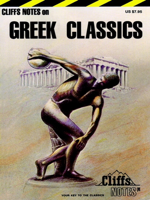Title details for CliffsNotes Greek Classics by Mary Ellen Snodgrass - Wait list